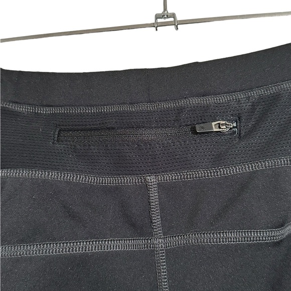 Athleta Black Roundabout Yoga Pants Wide Leg Sz L - Picture 11 of 13